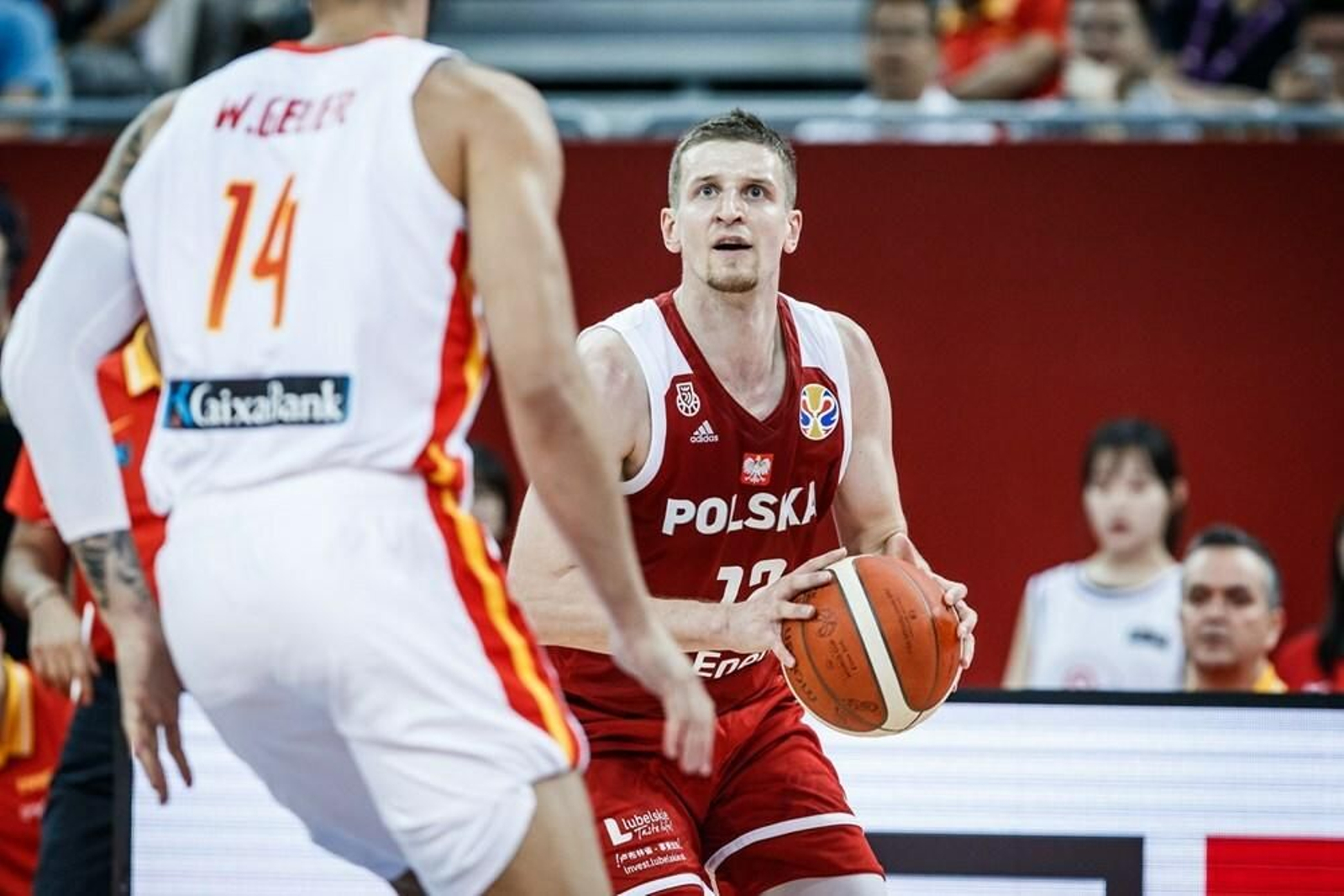 Waczynski, en una acción del España-Polonia.