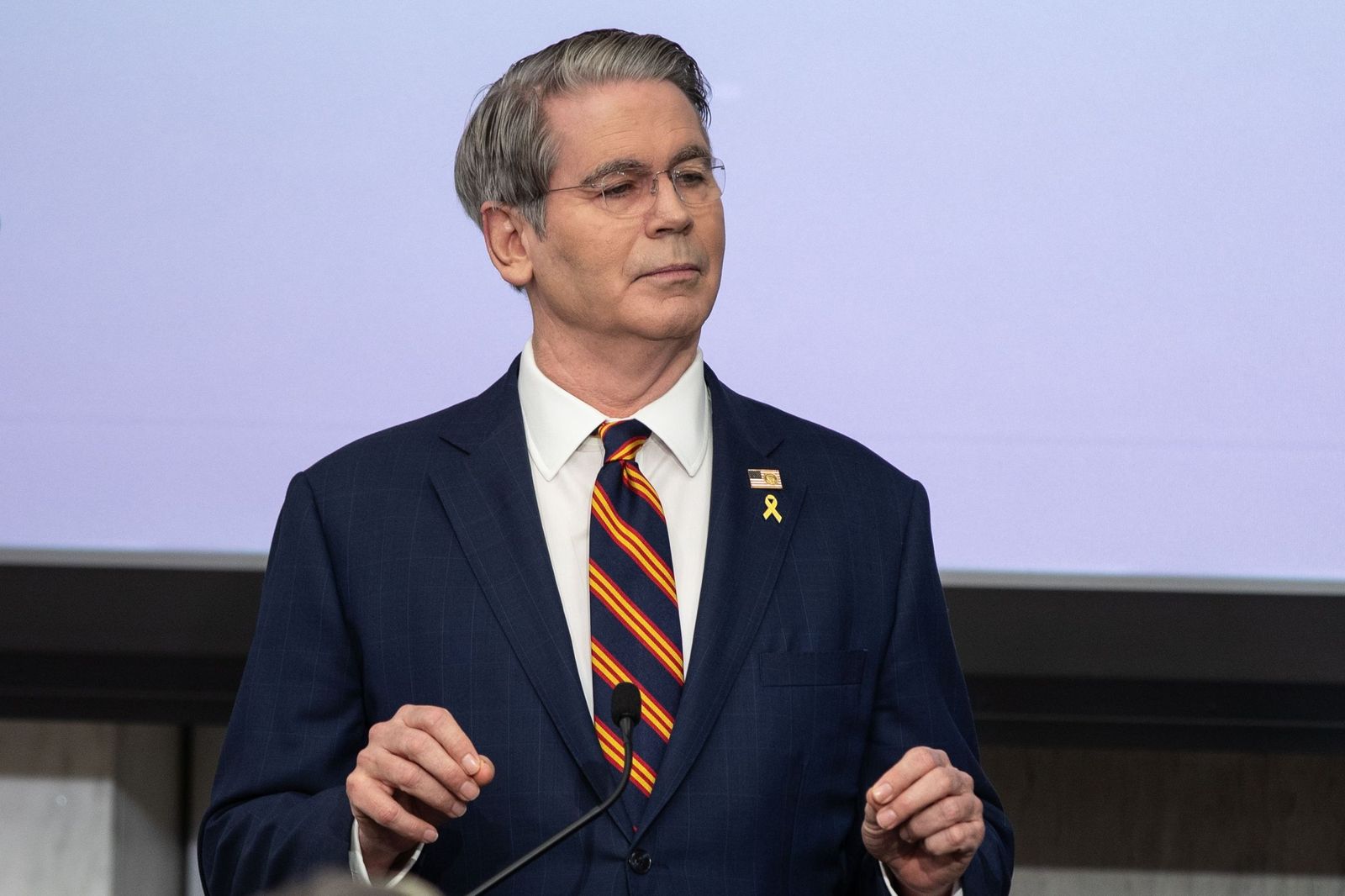 El secretario del Tesoro de Estados Unidos, Scott Bessent.