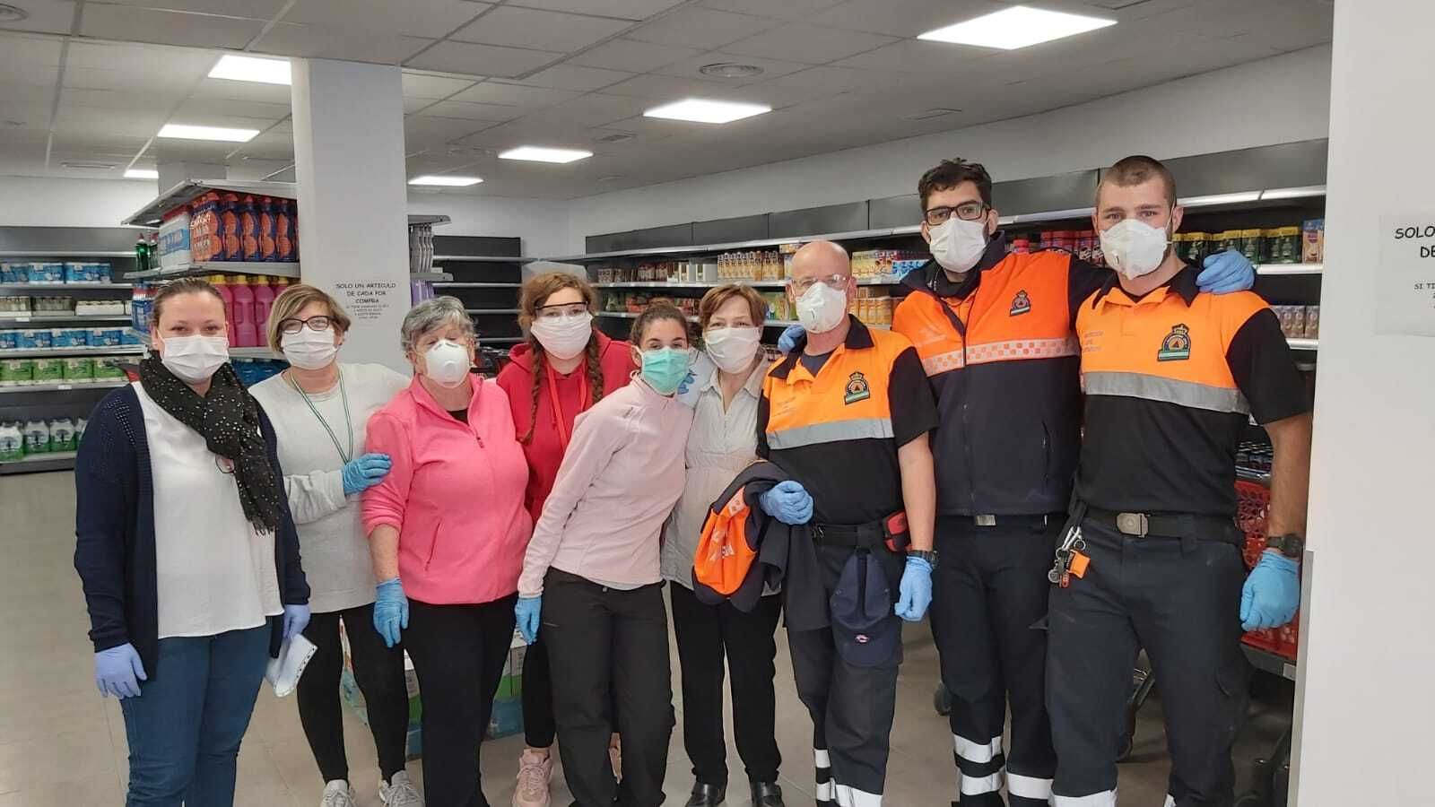 El economato de Rincón aumenta la demanda para llegar a 90 familias.