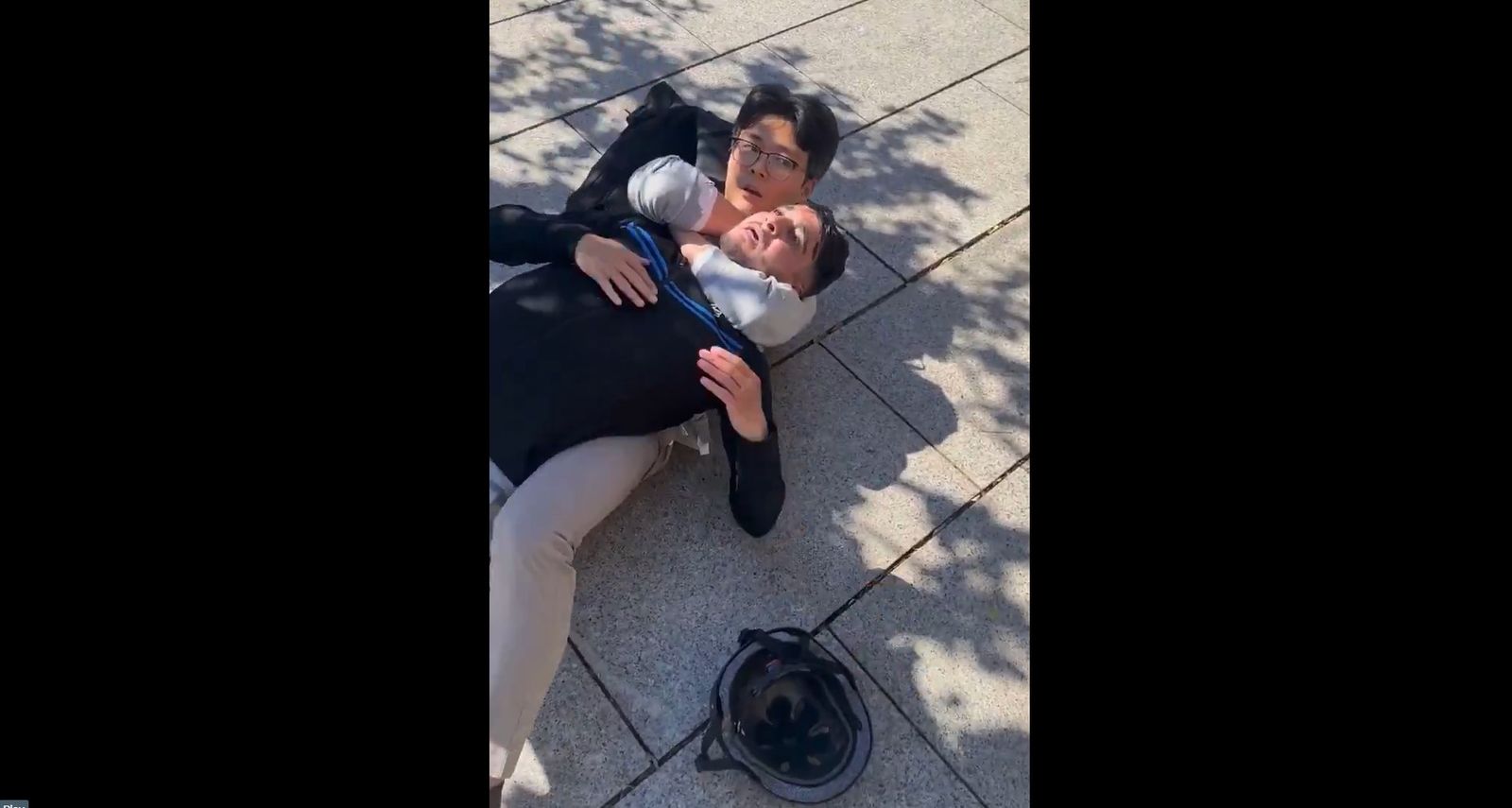 Un turista chino reduce a un ladrón con la técnica del 'mataleón'