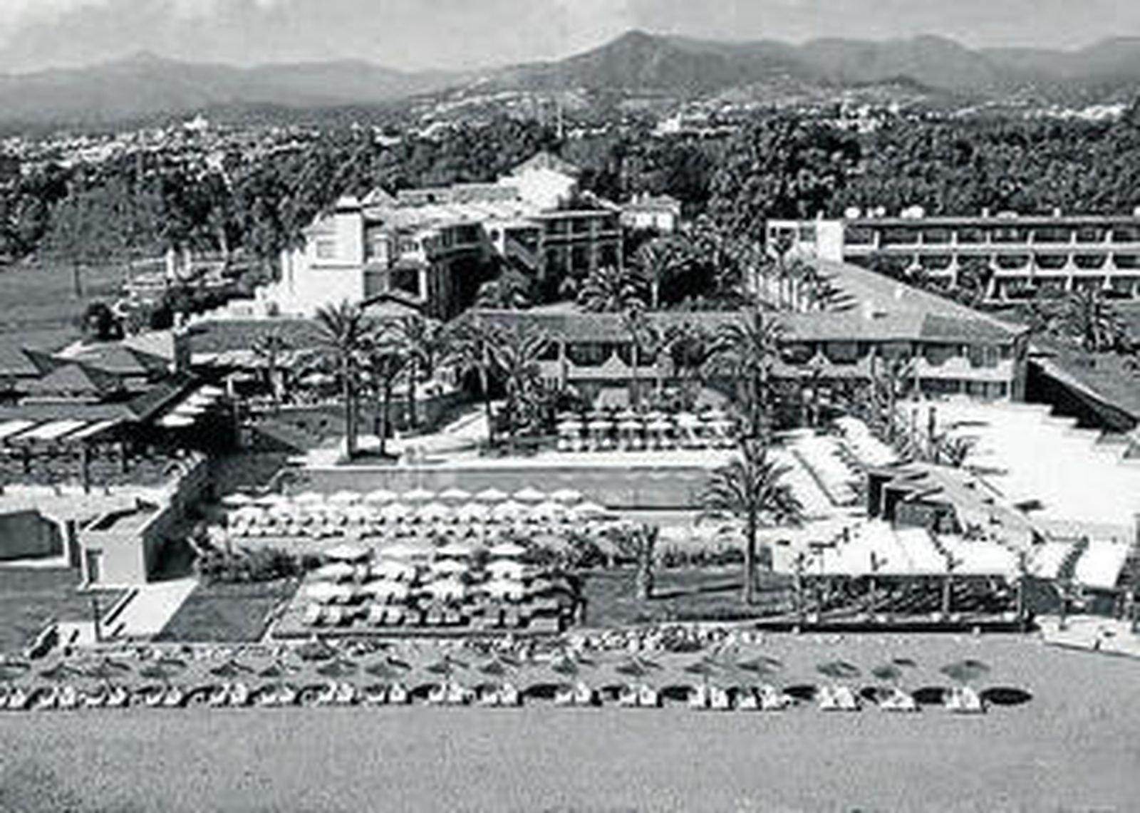 Vista panorámica del Hotel Guadalmina.