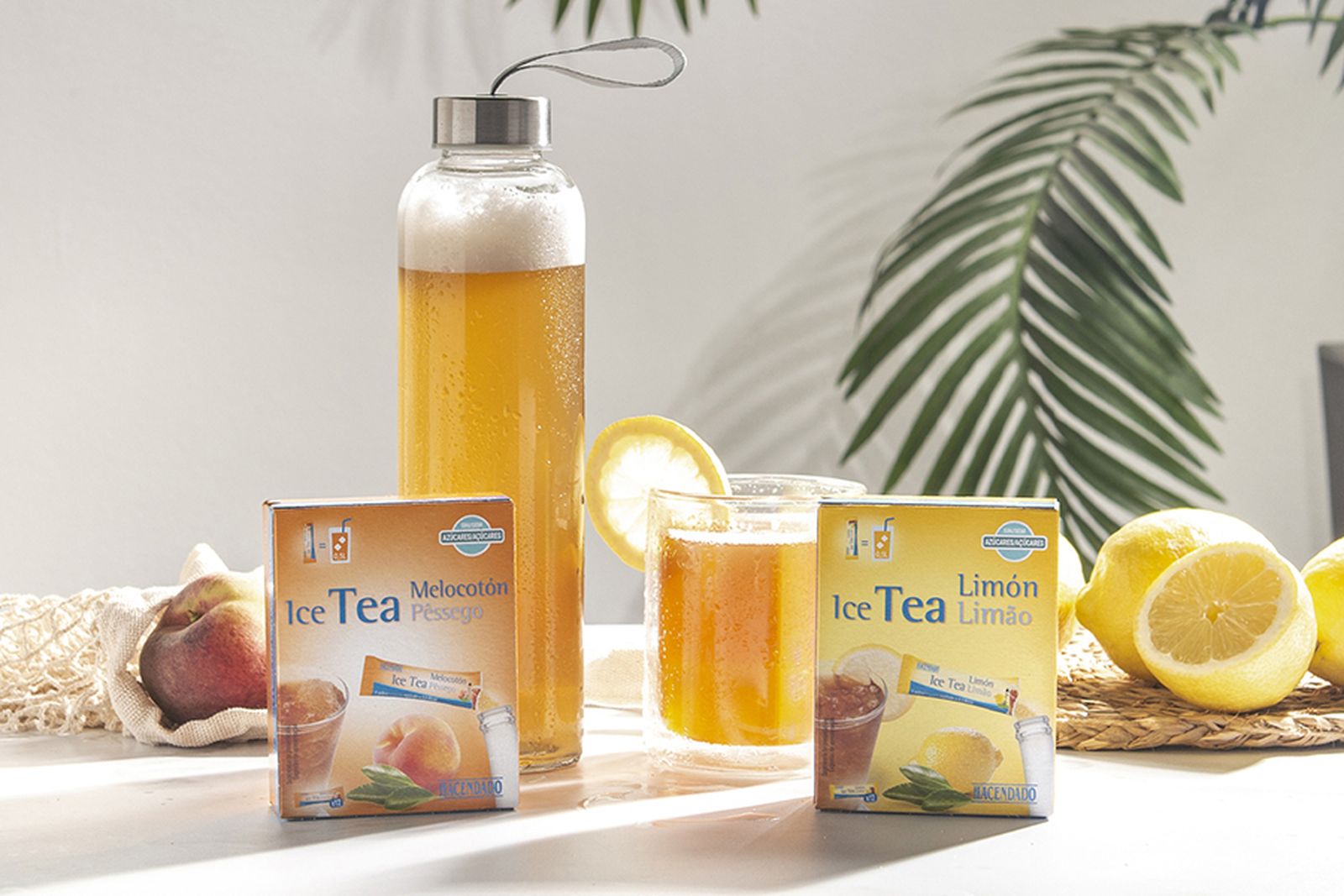 Imagen del Té soluble Melocotón y Limón de Mercadona