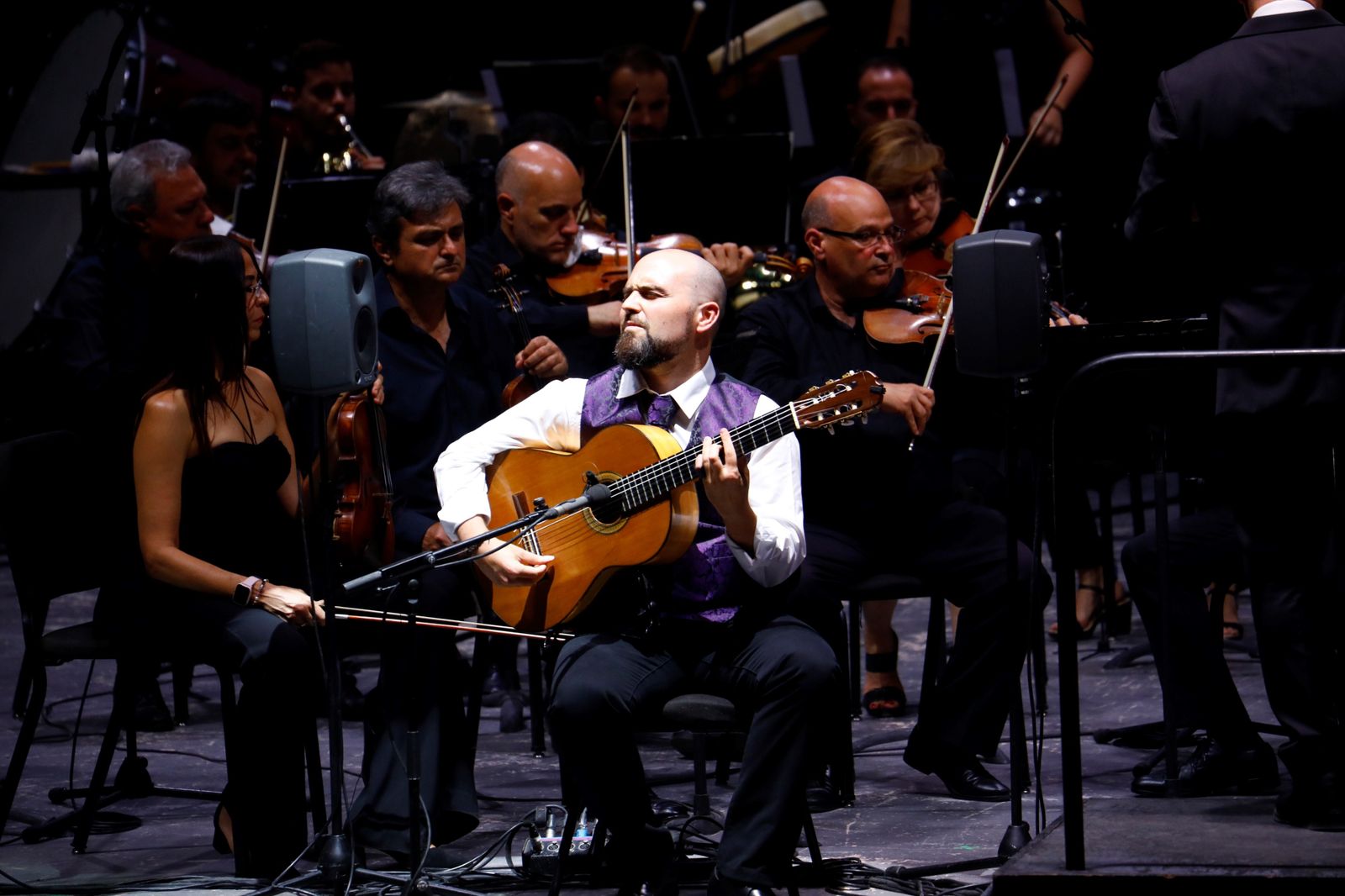 El Festival de la Guitarra de Córdoba abre con un homenaje a Manolo Sanlúcar, en imágenes