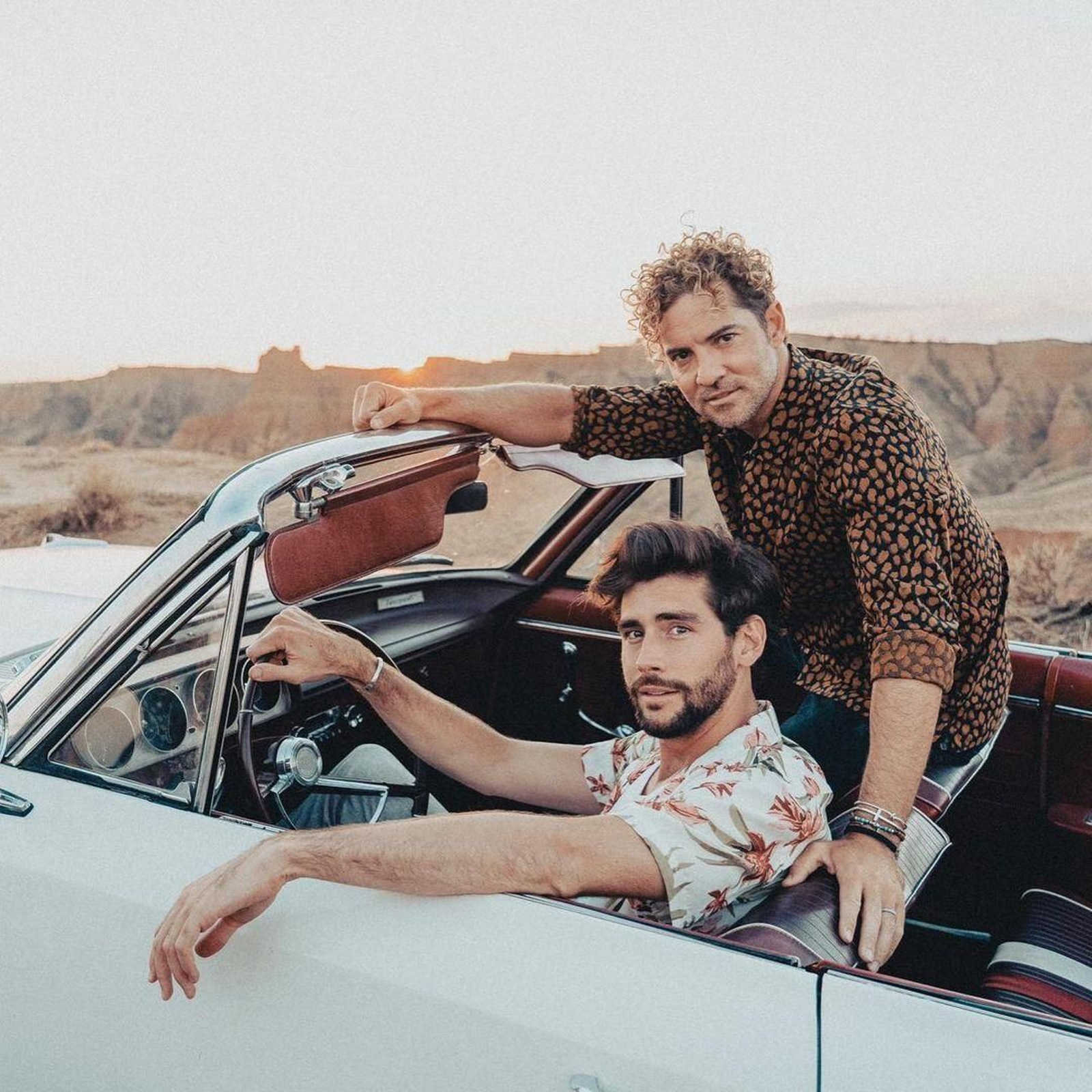 David Bisbal y Álvaro Soler.