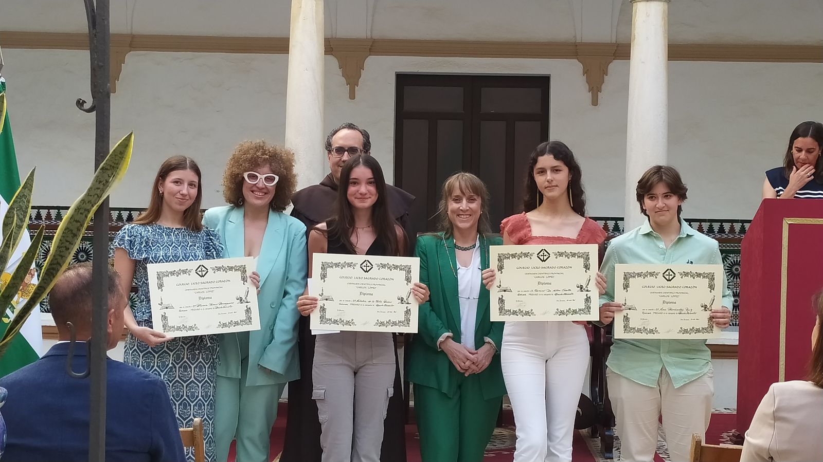 Entrega de premios del certamen Carlos López, en el Liceo de San Fernando