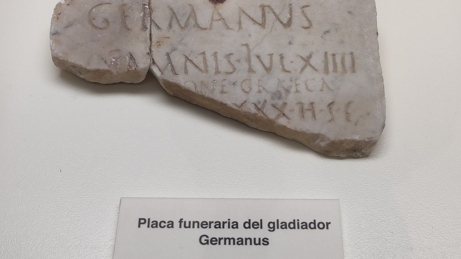 Epitafio latino de Germanus