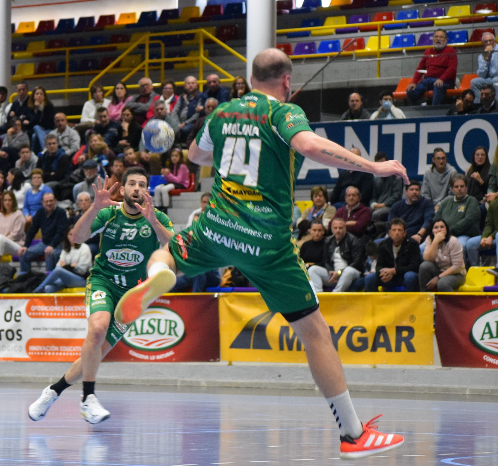Martín Molina, durante un partido.