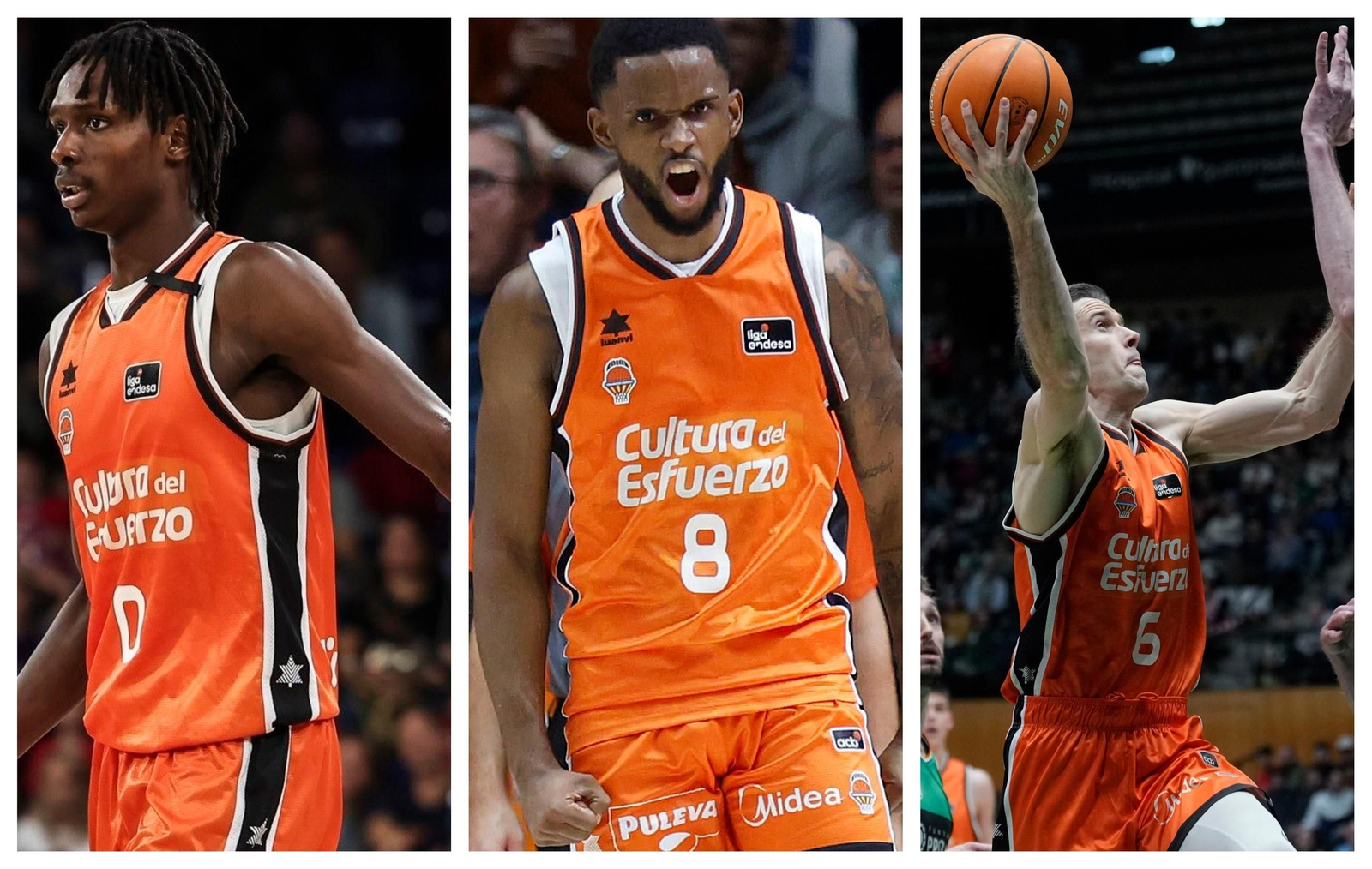 Badio, Montero y Arostegi.