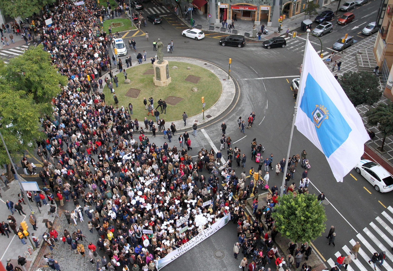 Manifestación por una sanidad pública digna