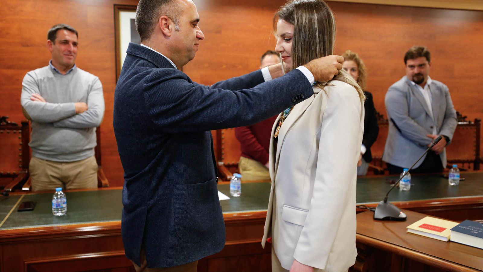 Toma de posesión de  Andrea Zambrano