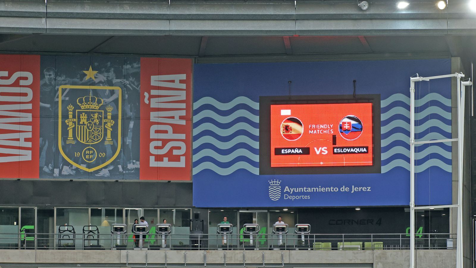 El marcador de Chapín, funcional tras el partido de la selección española sub-21.