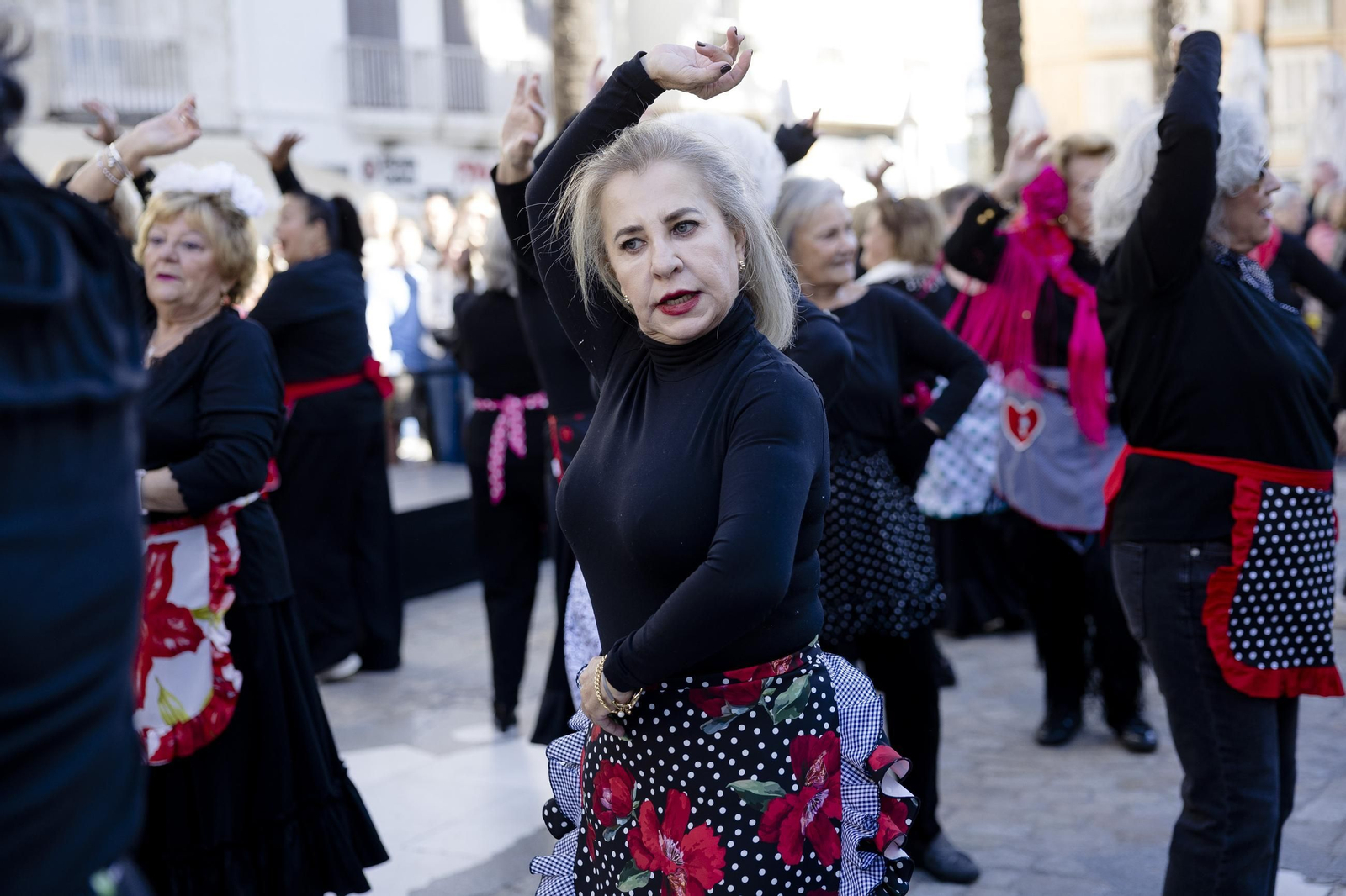 Búscate en las imágenes del flashmob del Día del Flamenco