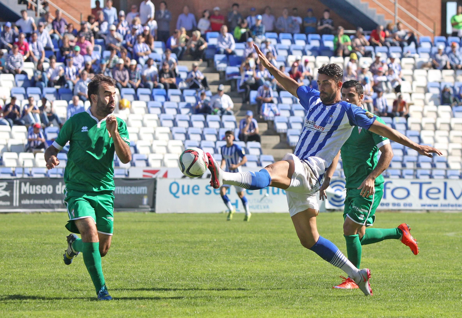 Imagen del Recreativo-Algeciras de la temporada 15-16.