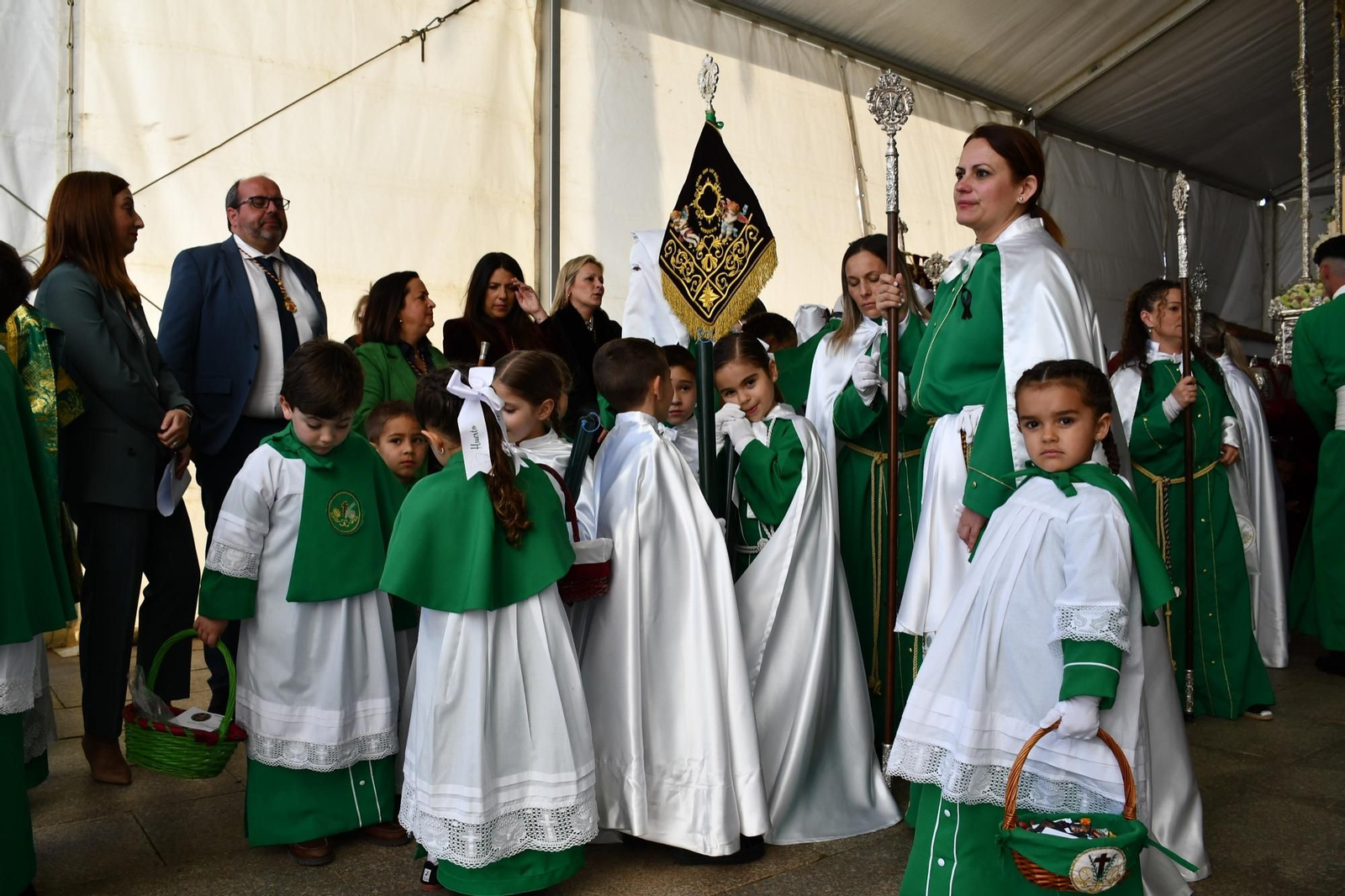 Fotos del Lunes Santo en San Roque: Oración del Huerto y Mayor Dolor