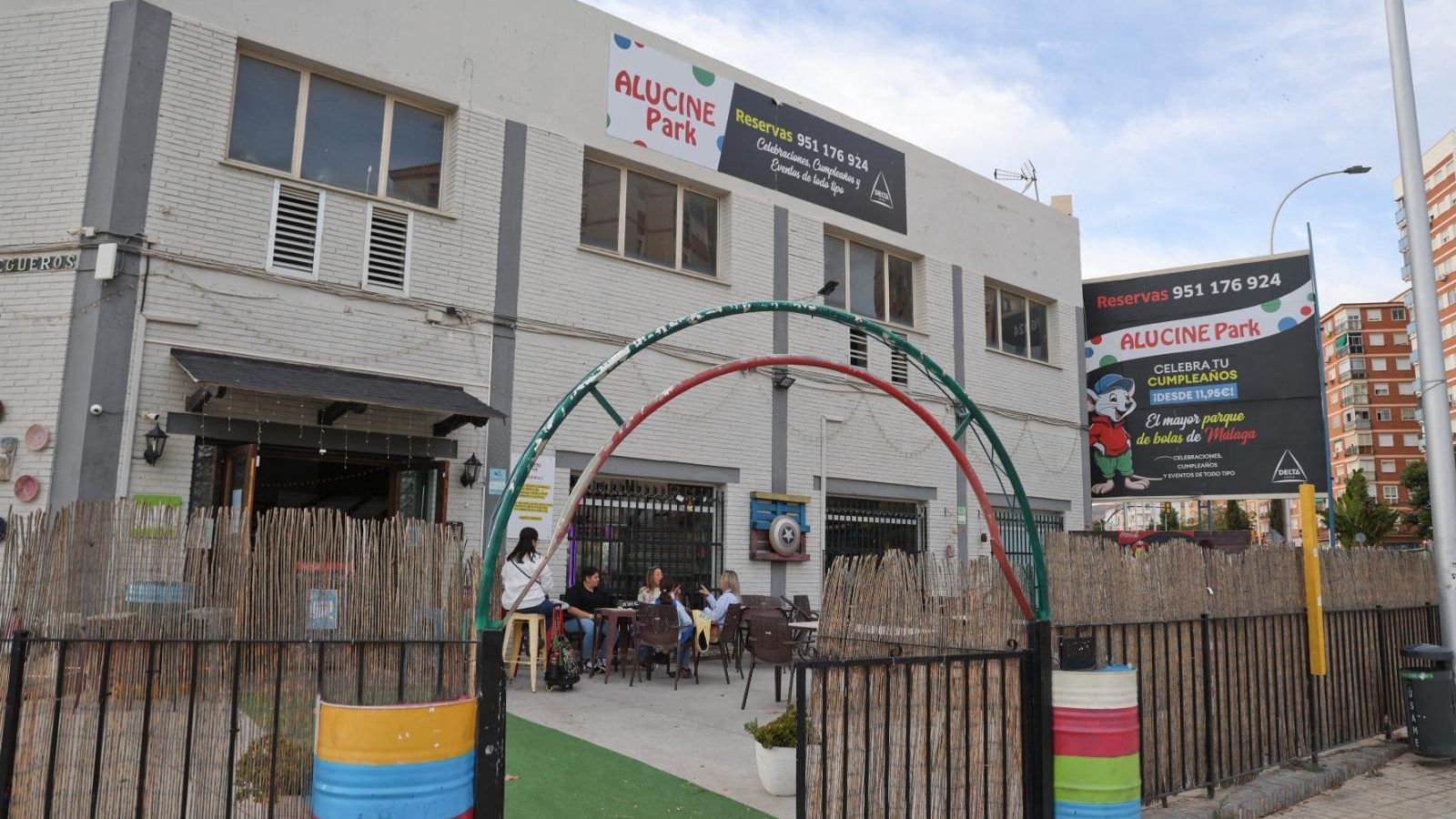 Alucine Park, ubicado en la Avenida Juan XXIII