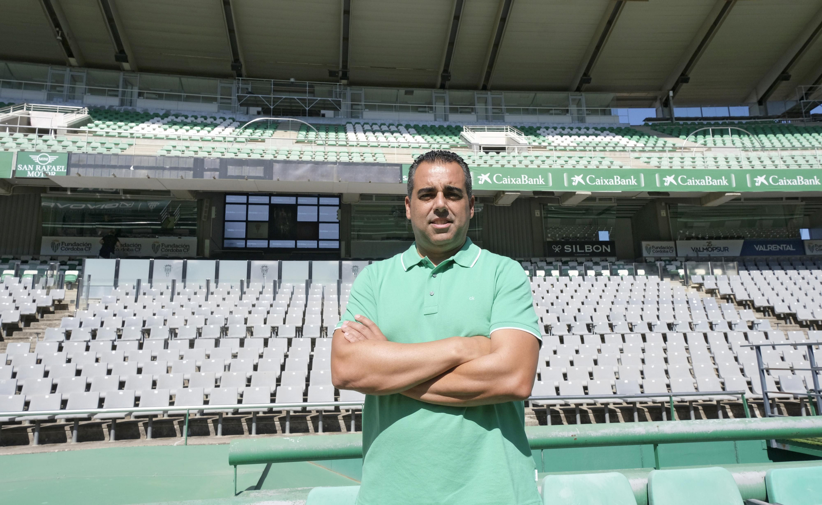 Germán Crespo posa para el Día en El Arcángel. Germán Crespo posa para el Día en El Arcángel.