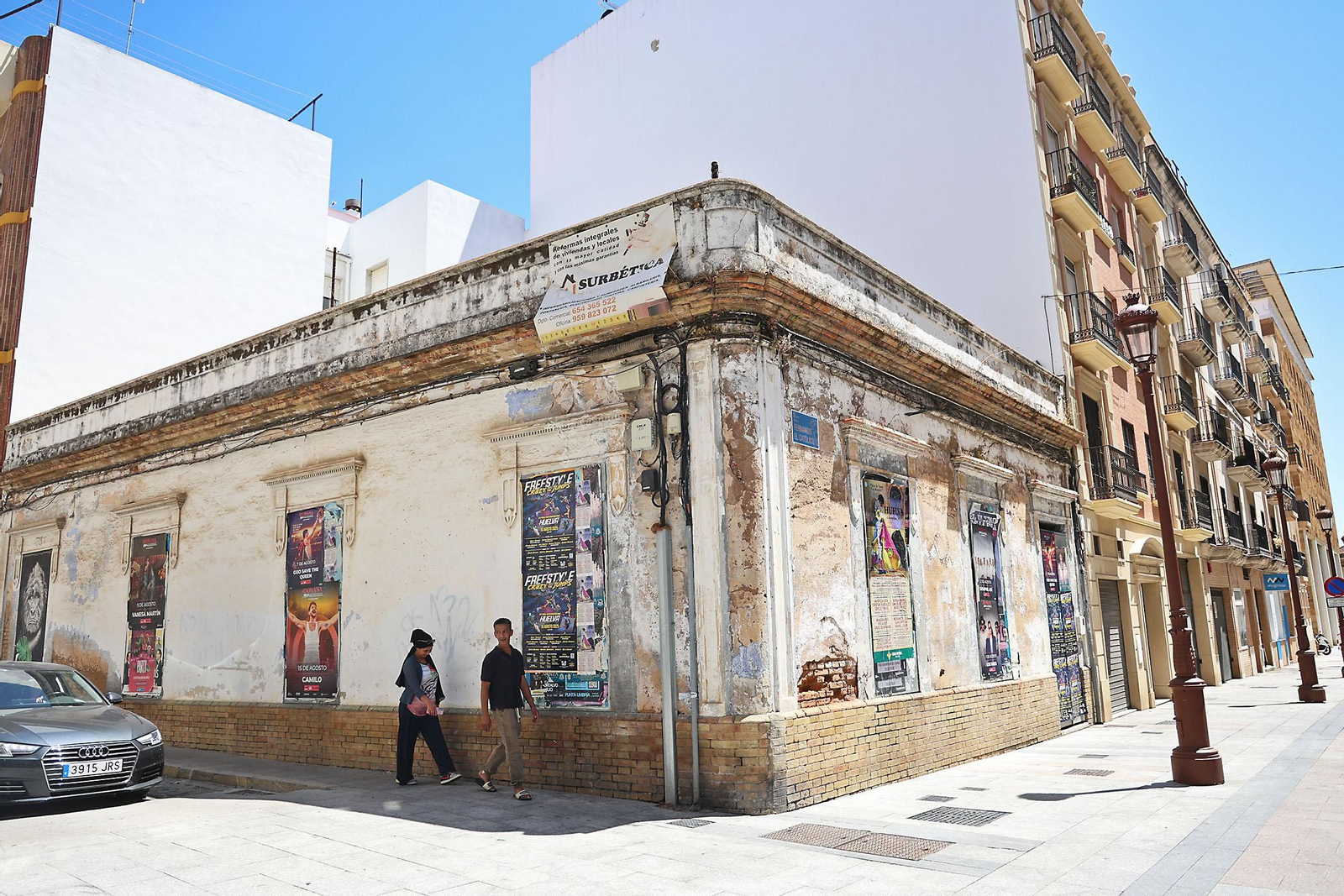 Imágenes del estado actual de la casa de Diego Díaz Hierro