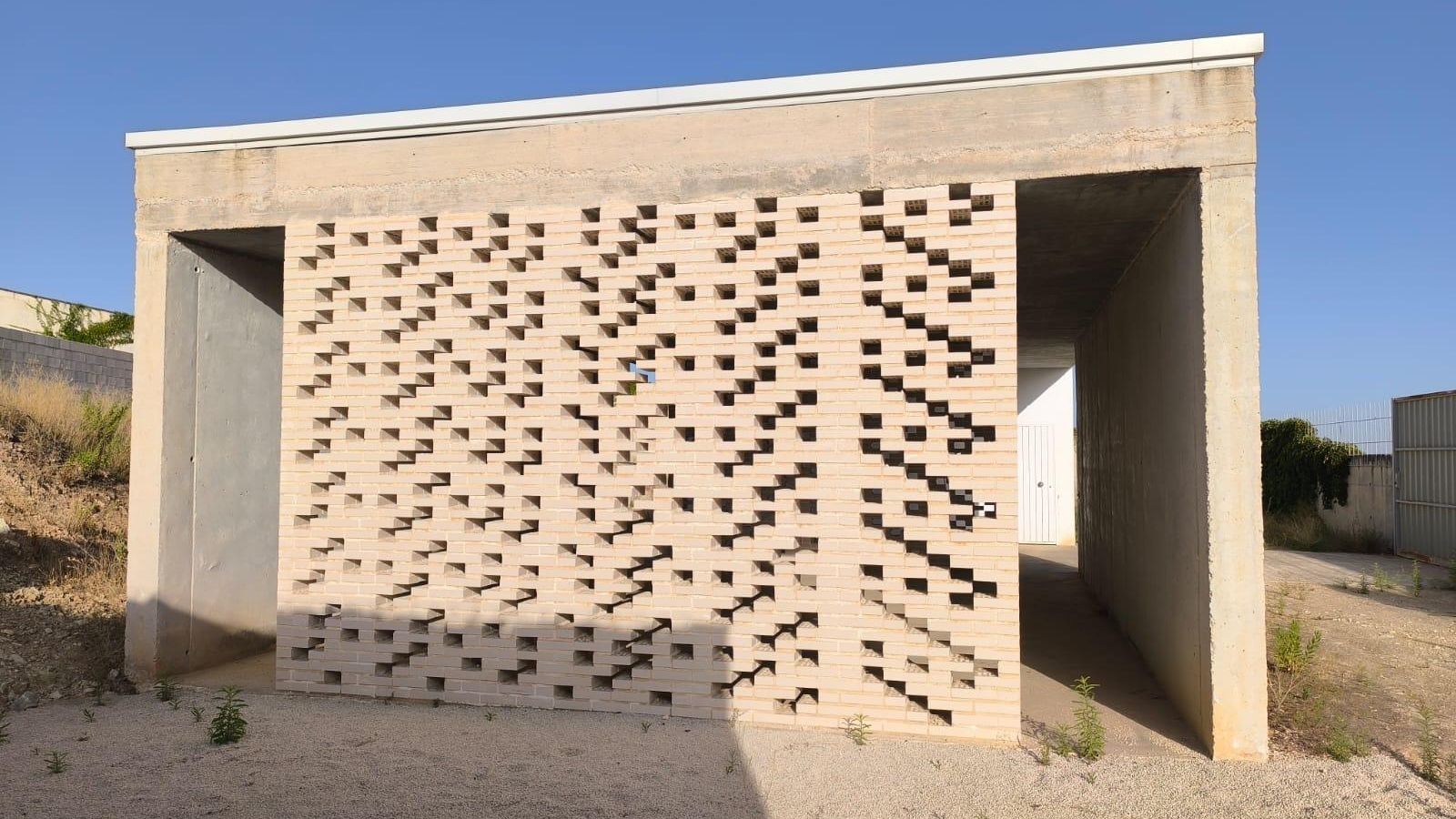 Edificio del cementerio musulmán de Lucena.