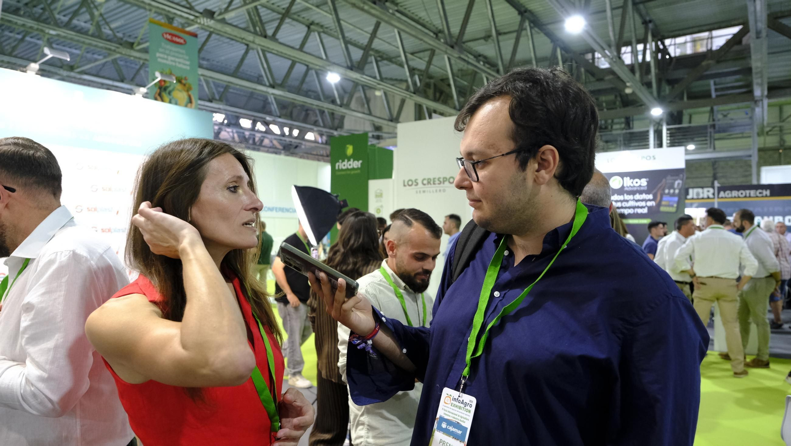 Imágenes del primer día de Infoagro Exhibition en Aguadulce