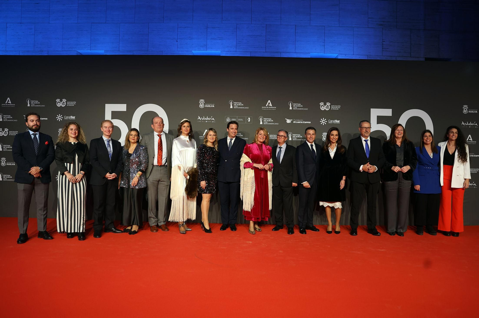 Imágenes del photocall de la gala de clausura del 50 Festival de Huelva Cine Iberoamericano