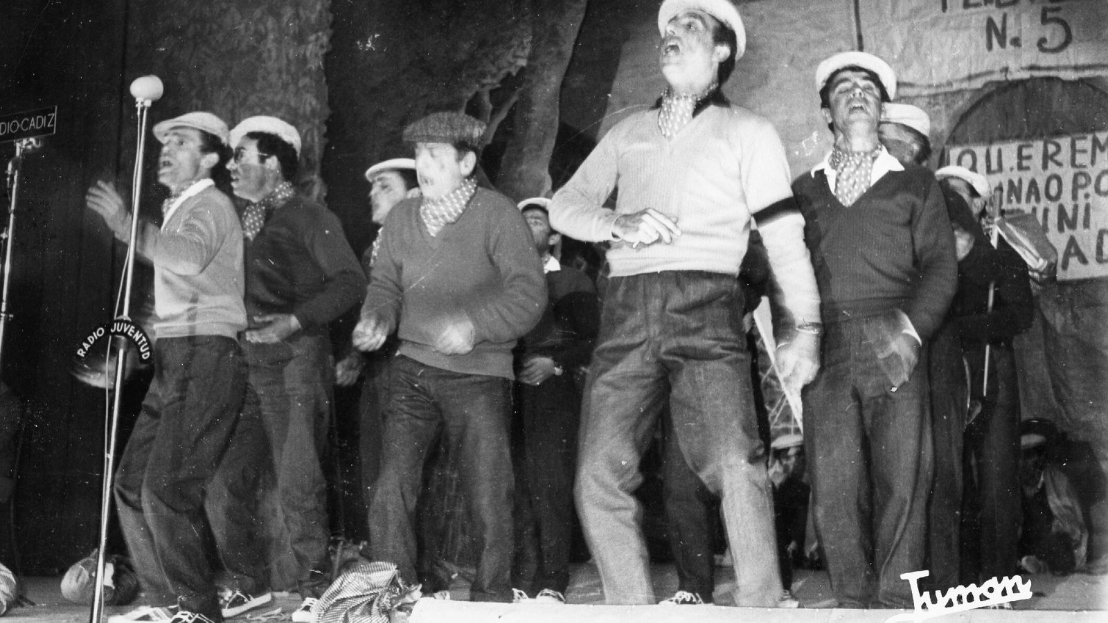 Chirigota 'Los de la oportunidad', primer premio de 1964.