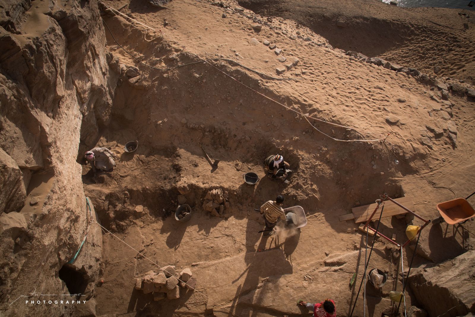 La novena campaña del Proyecto Qubbet El-Hawa, en imágenes