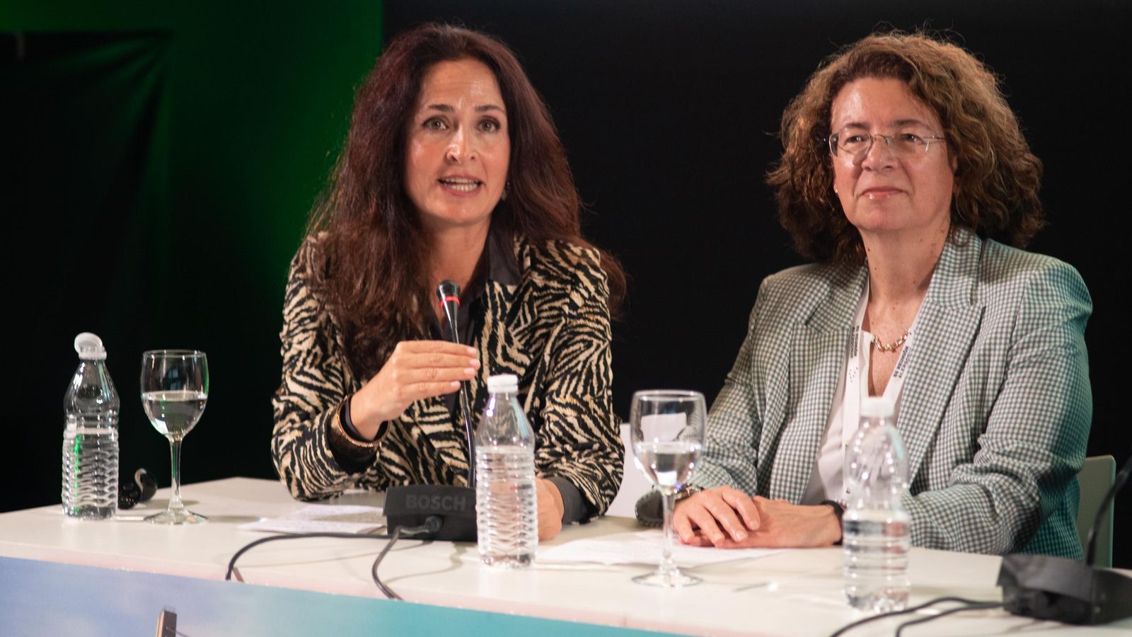 La alergóloga Belén Hinojosa, en un momento de su intervención en el congreso.