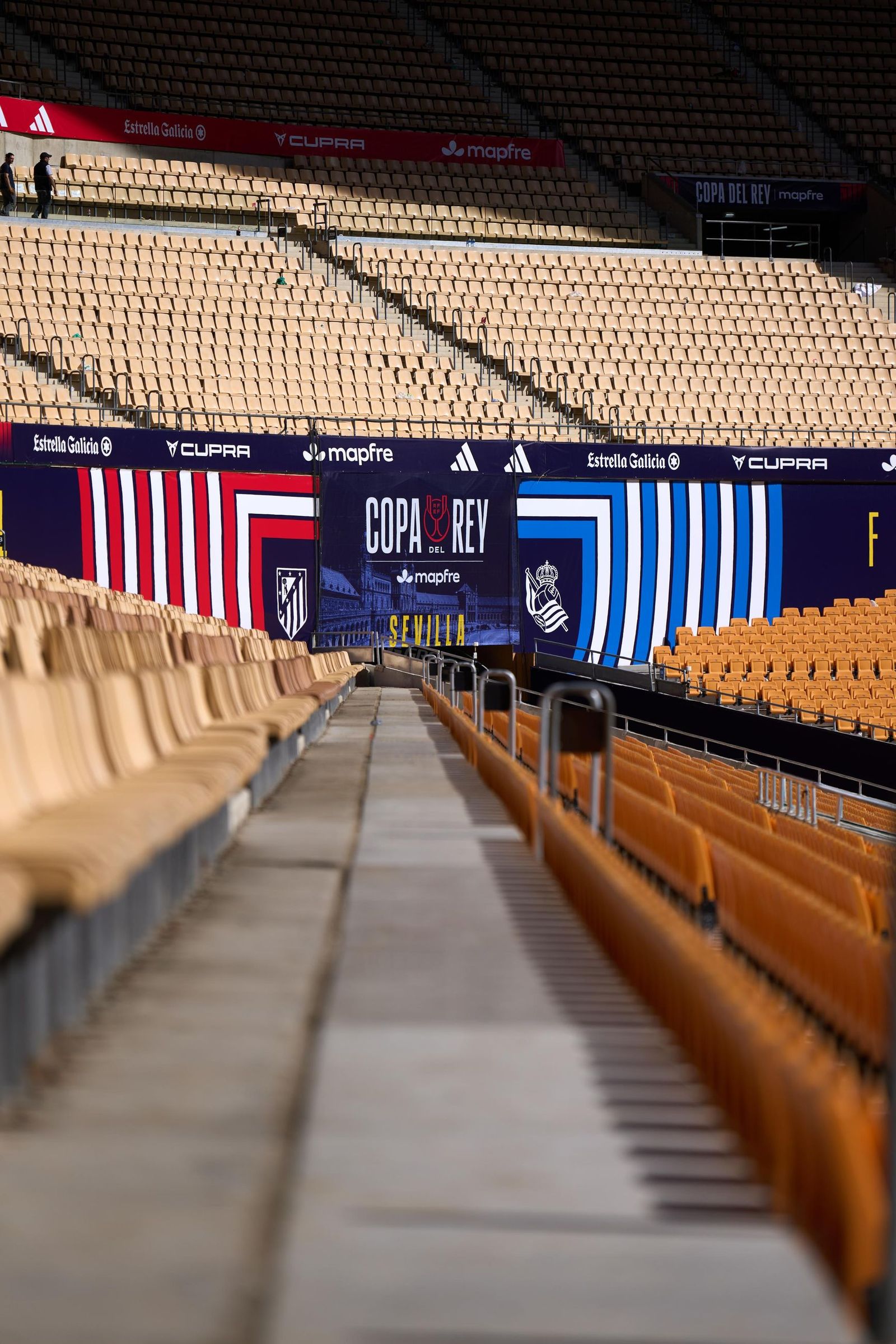 Las fotos de la previa de la final de la Copa del Rey