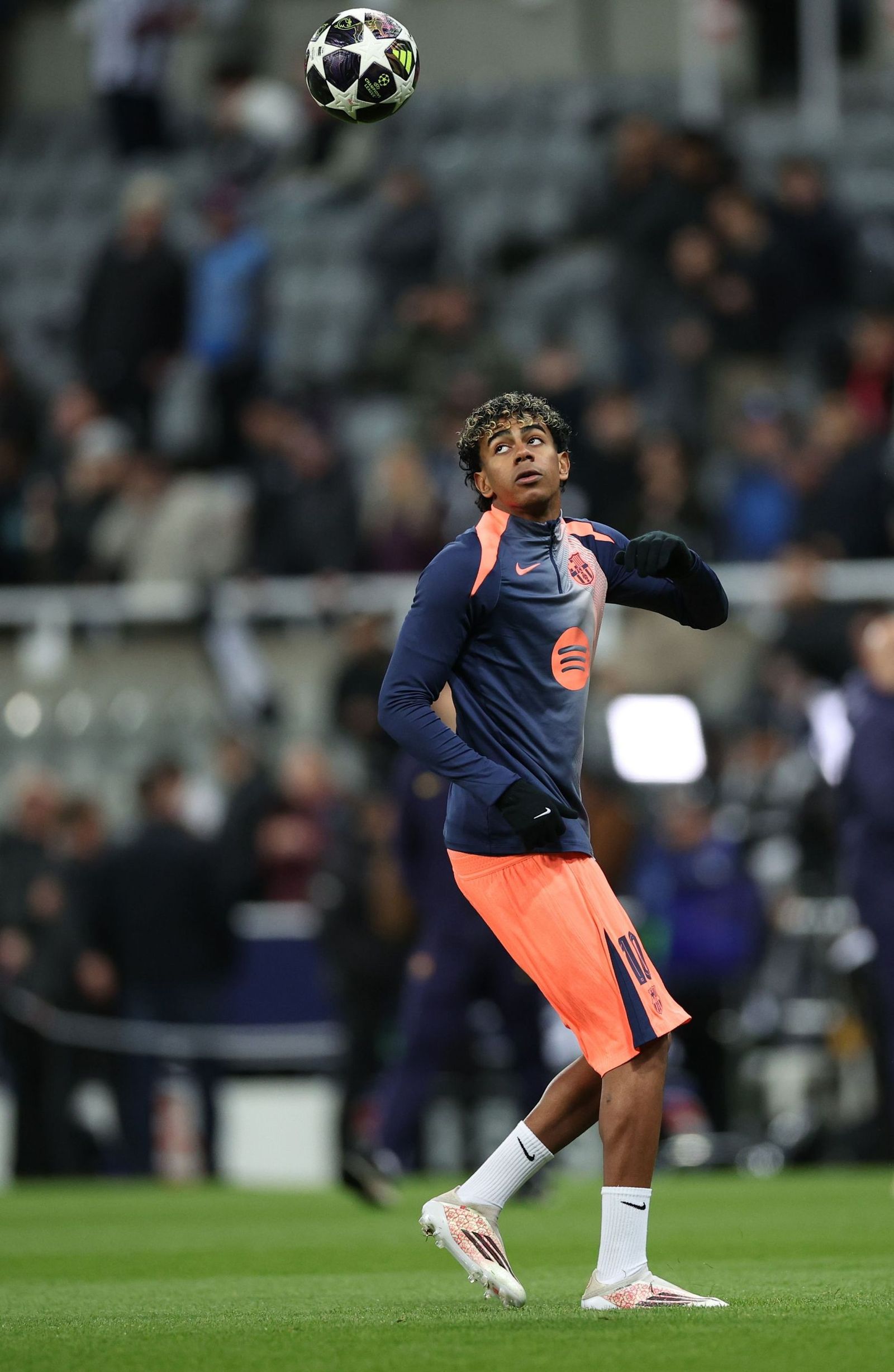 Las fotos del Newcastle-Barcelona