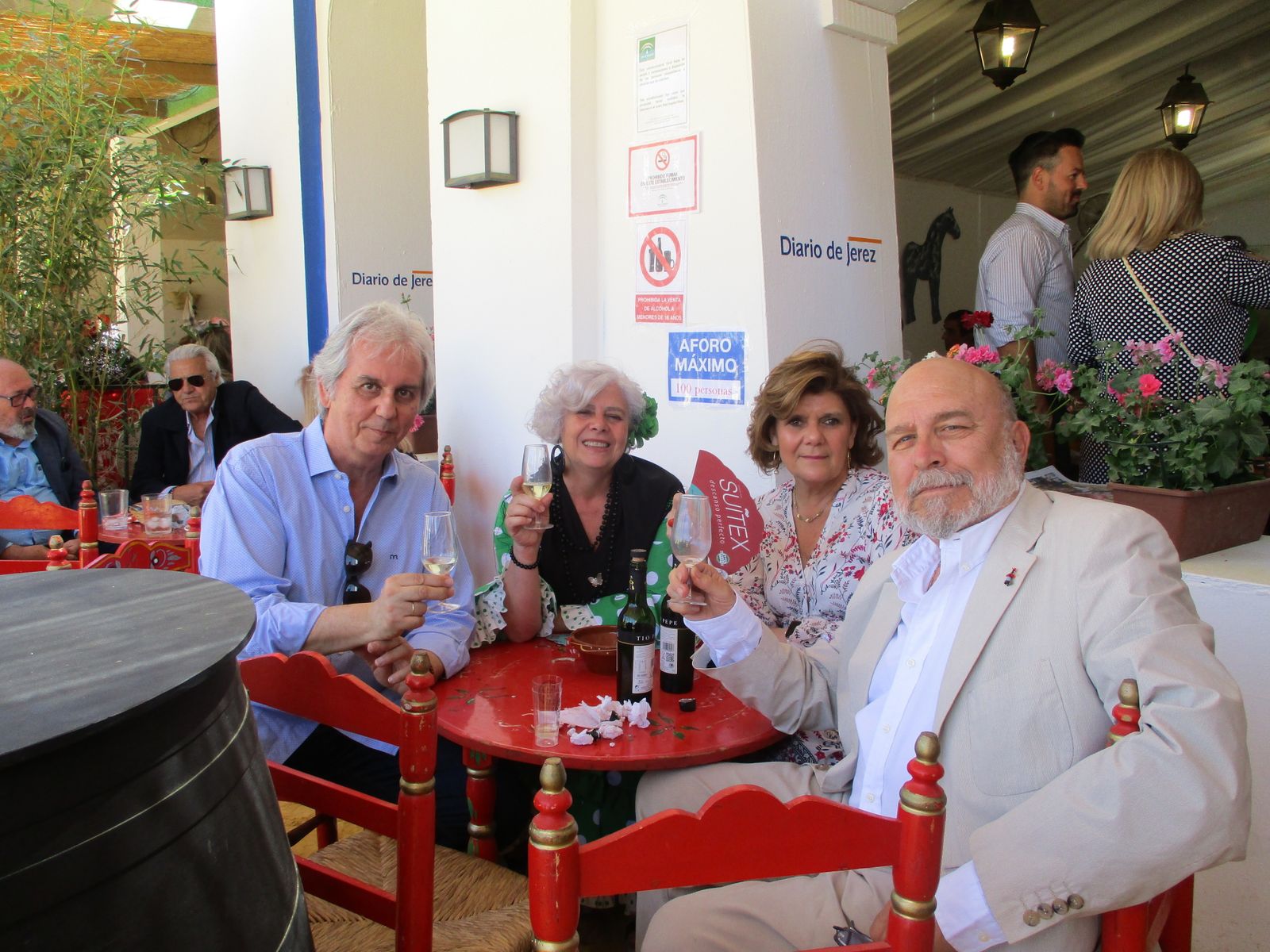 Martes de Feria en la caseta de Diario de Jerez