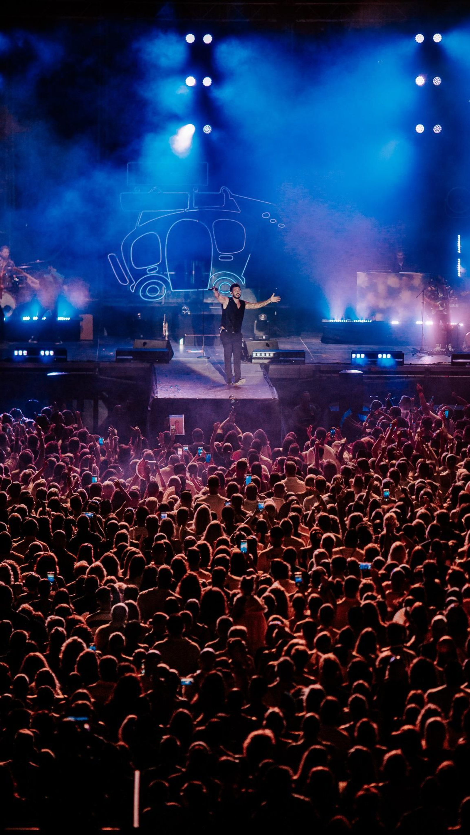 Las imágenes del concierto de Antoñito Molina en Bahía Sound