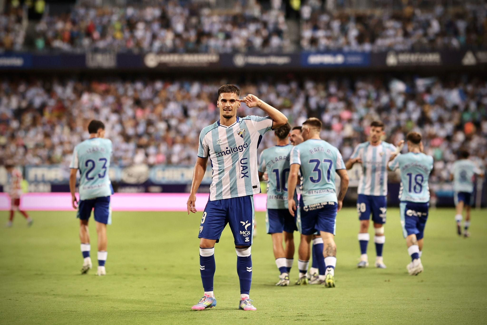 Las fotos del Málaga CF - Granada CF