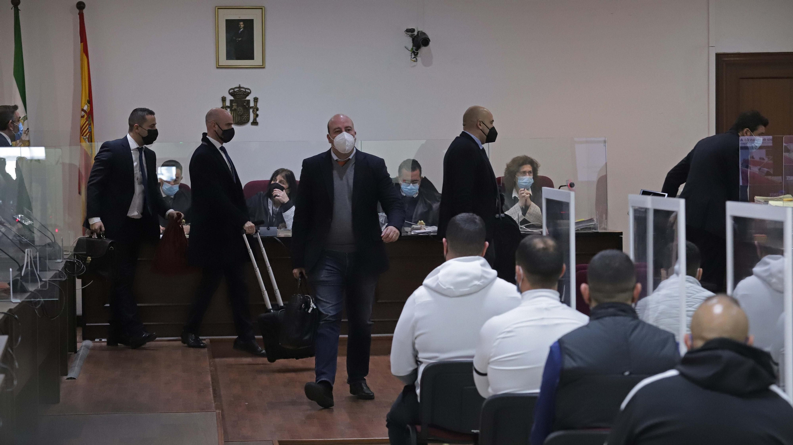 Fotos del juicio contra el clan de los Pantoja en Algeciras