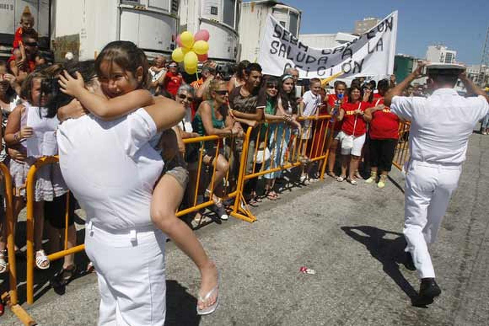 El buque escuela regresa a la ciudad tras siete meses de travesía

Foto: Jose Braza