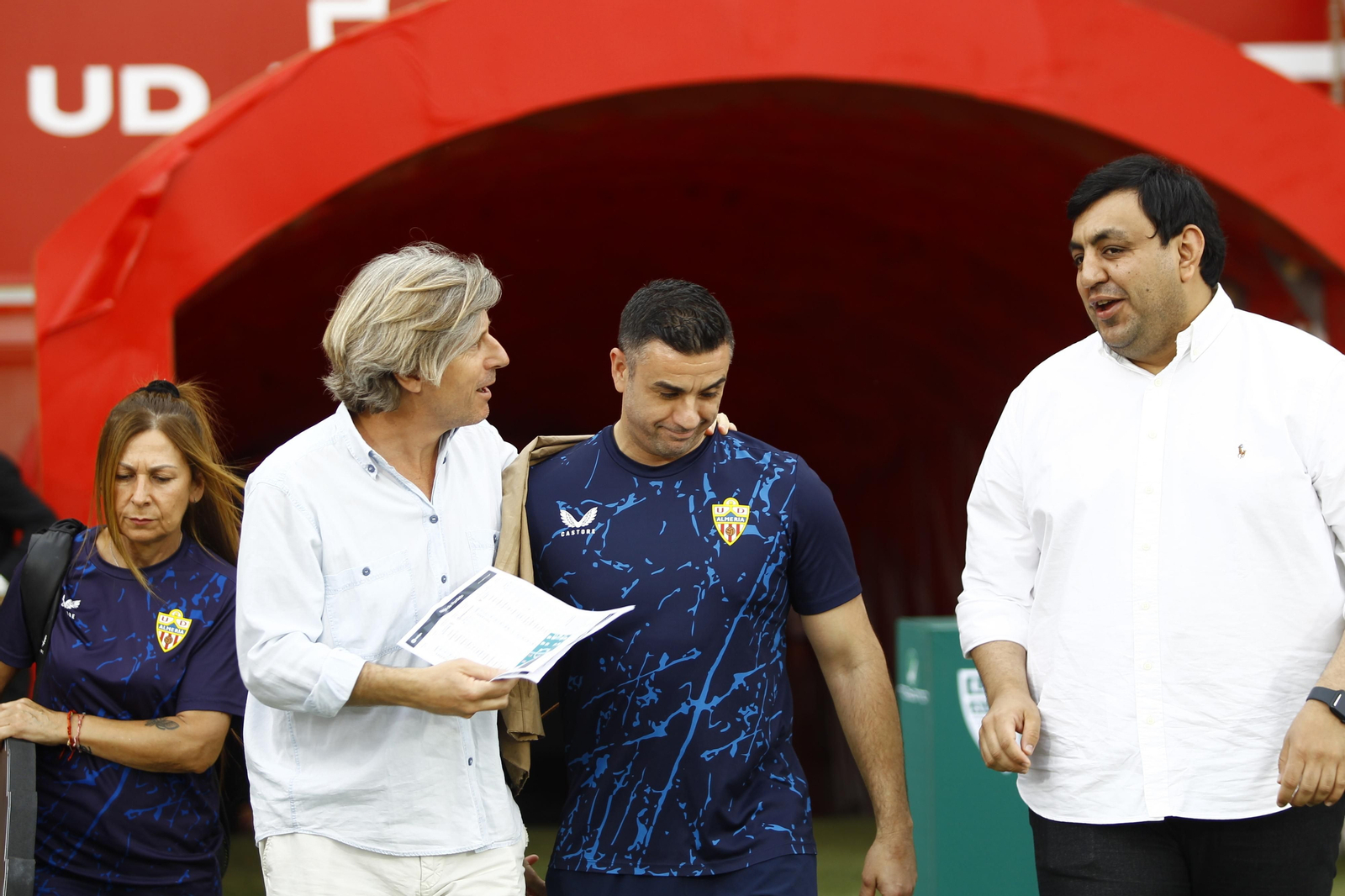 Imágenes del partido U.D. Almería-Elche C.F.