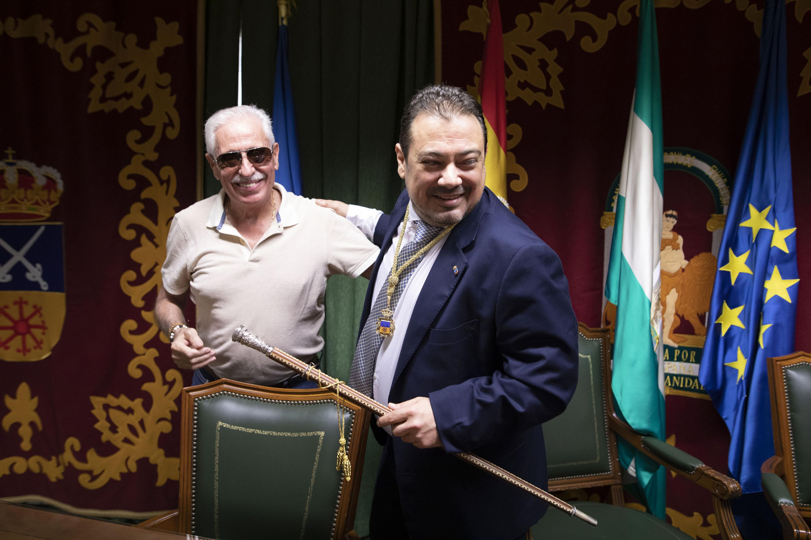 La constitución de los Ayuntamientos de Granada, en imágenes