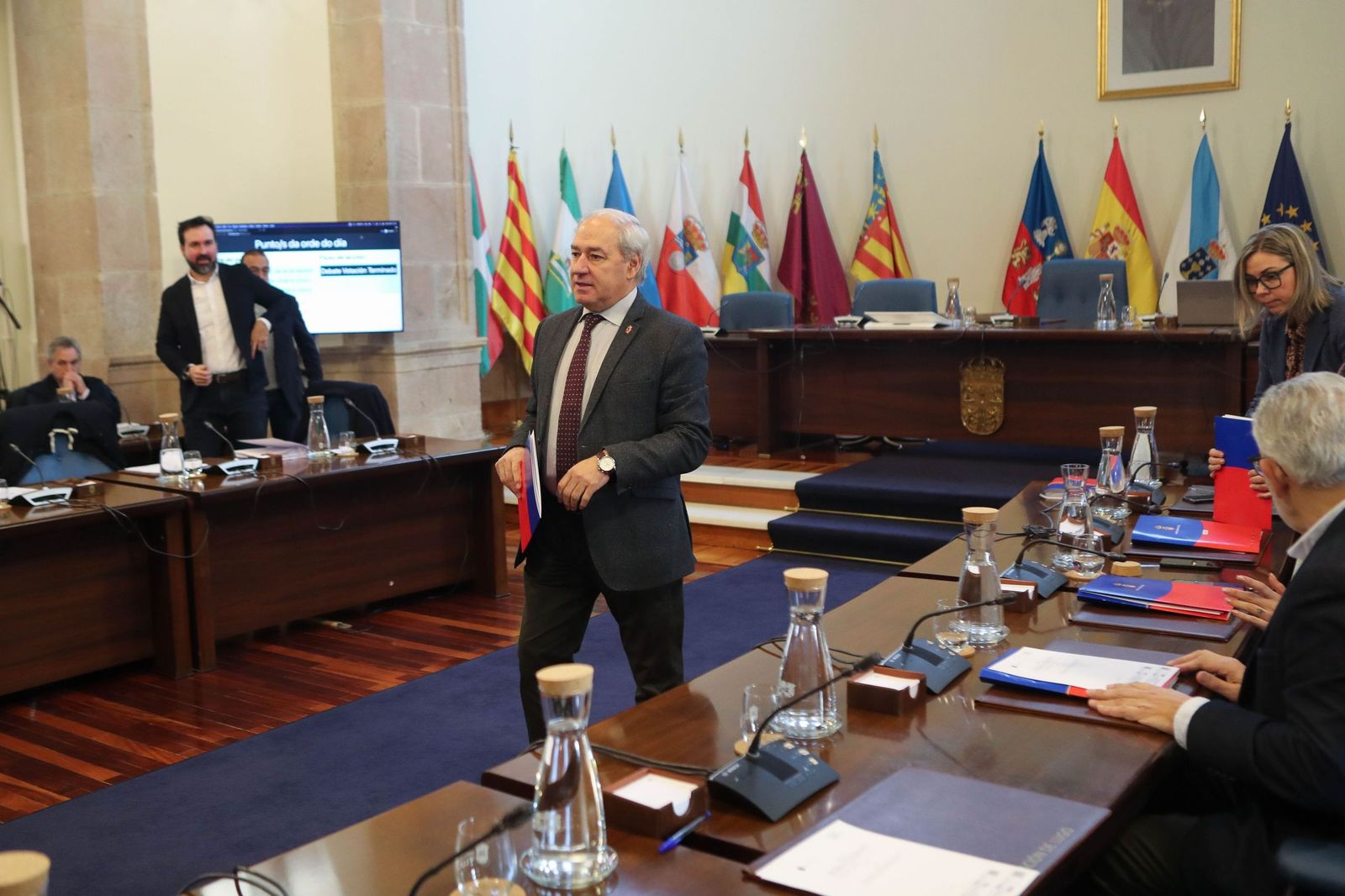 José Tomé oficializa su renuncia como presidente de la Diputación de Lugo.