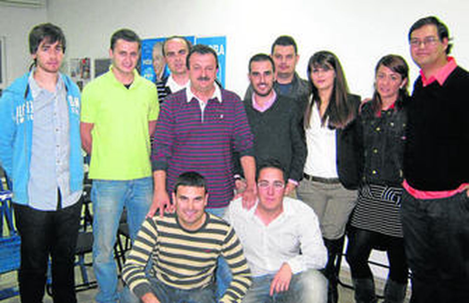 El alcalde de Pulpi junto a parte de su equipo de gobierno y.