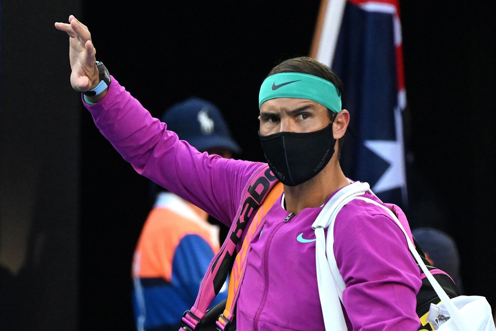 Las imágenes de la gran final entre Nadal y Medvedev (1)