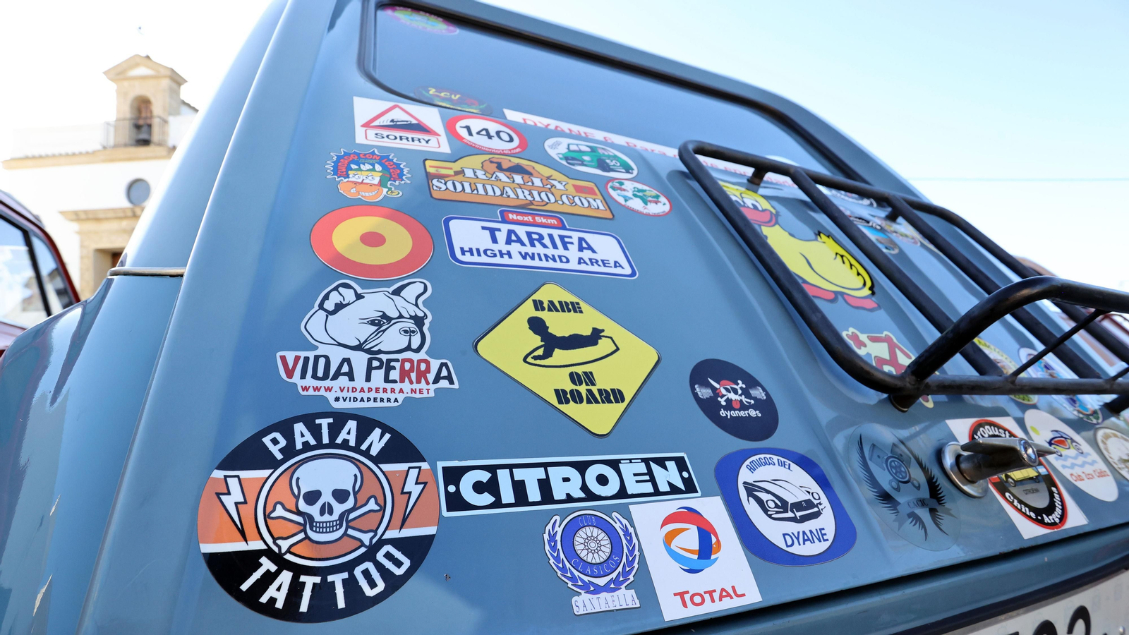 Ruta de Dyane 6 de la asociación Jacobea de Jerez