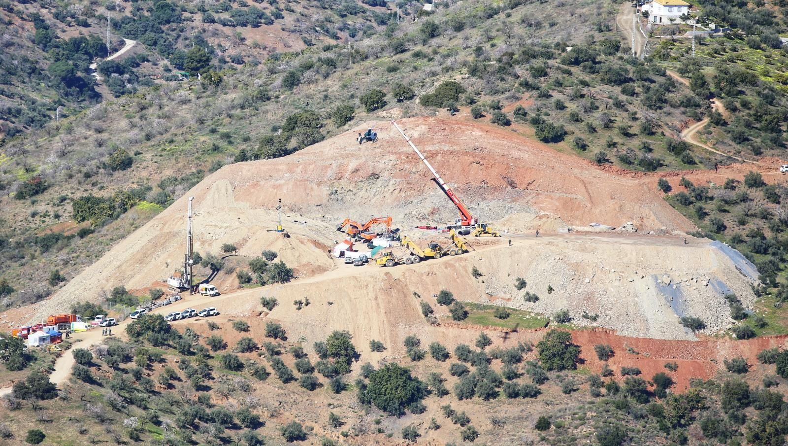 Las imágenes en la recta final del rescate de Julen