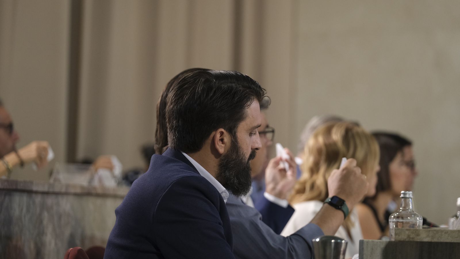 Imágenes del pleno ordinario del Ayuntamiento de Almería