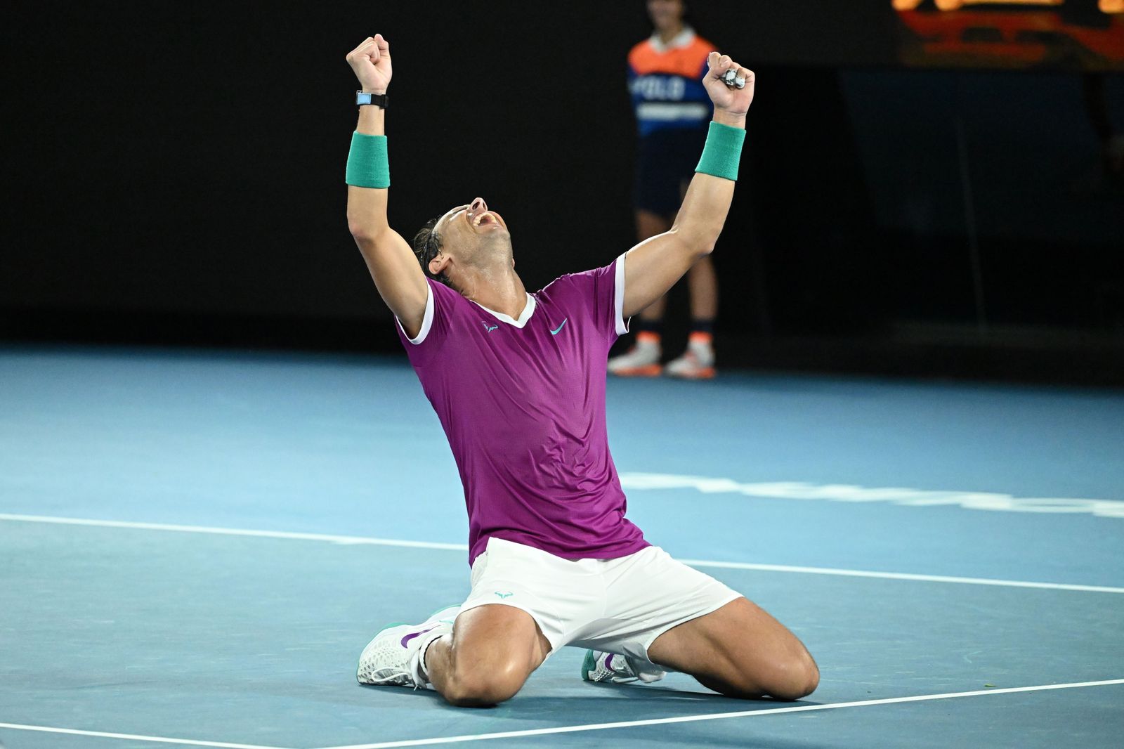 Las imágenes del histórico triunfo de Nadal sobre Medvedev (y 8)