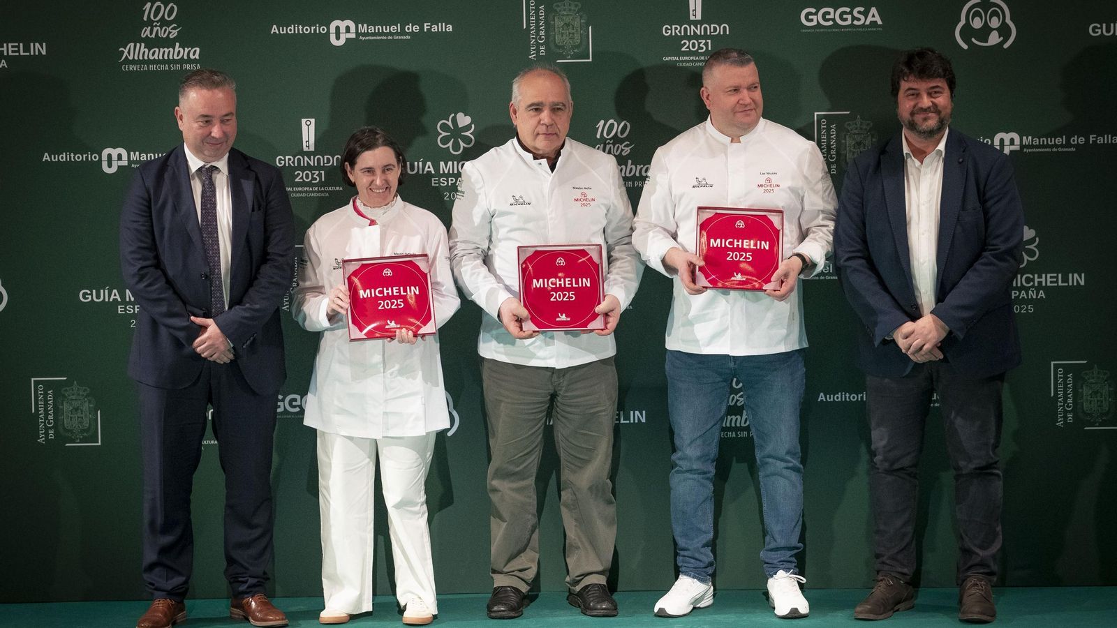 La Gala de la Guía Michelin en Granada, en imágenes
