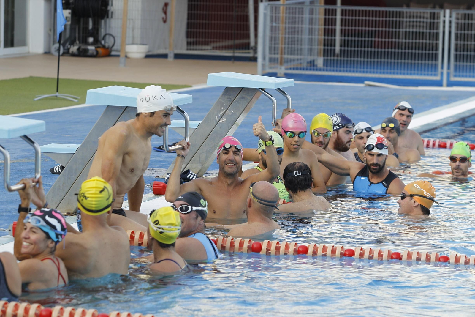 Fotogalería triatleta Javier Gómez Noya en Almería