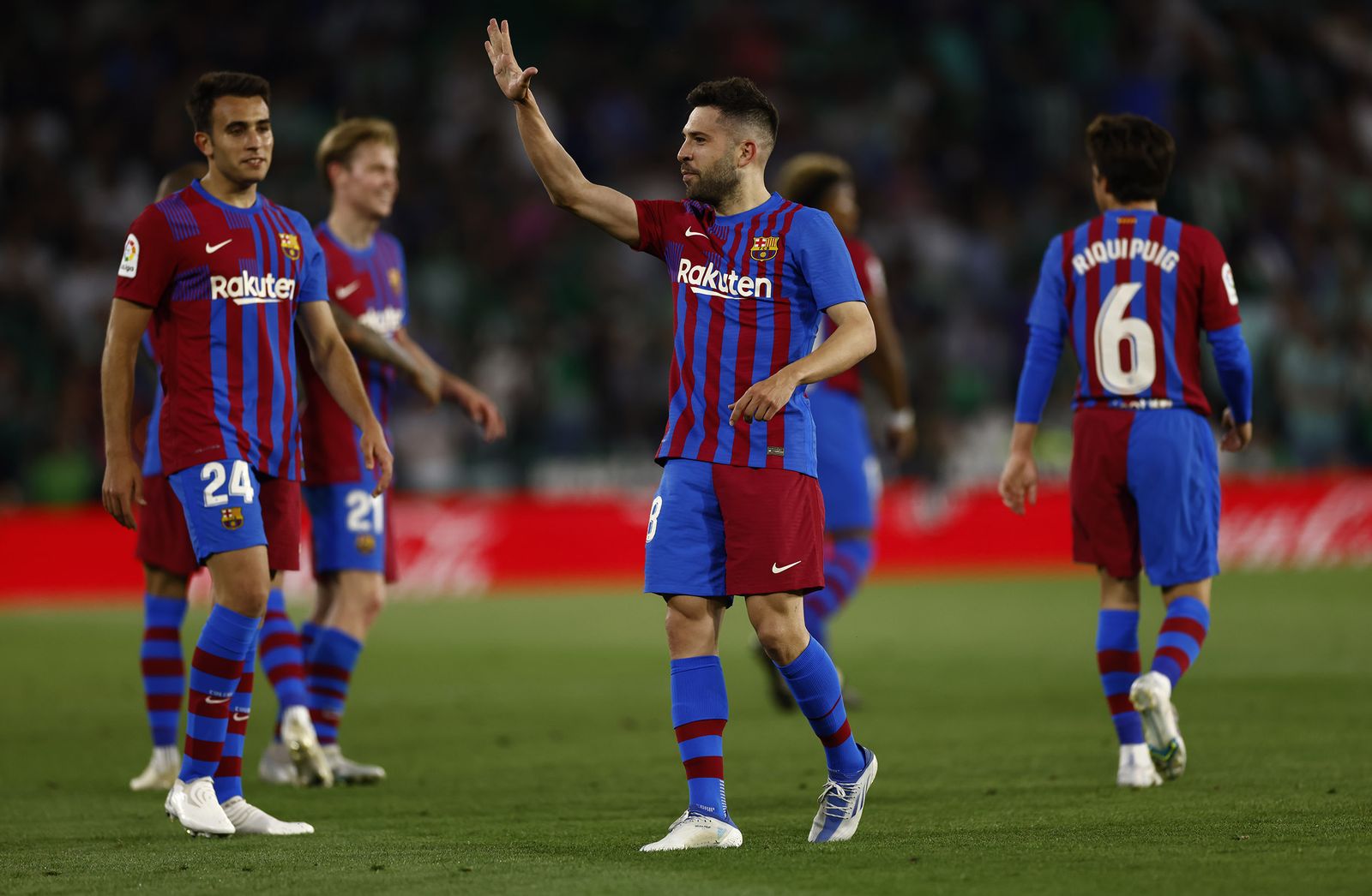 Las imágenes del Betis-Barcelona