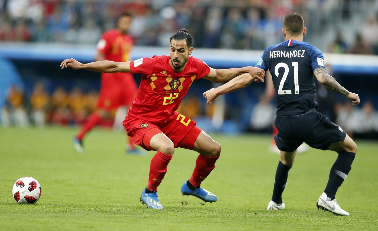 Las imágenes del Francia-Bélgica