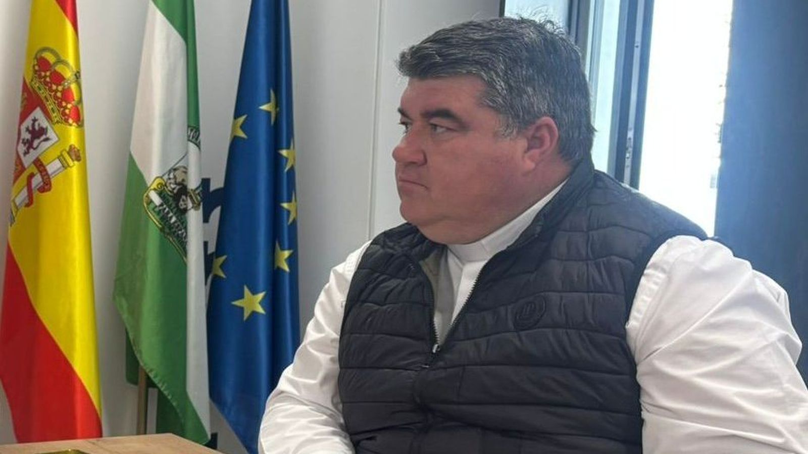 El sacerdote José Amalio González.