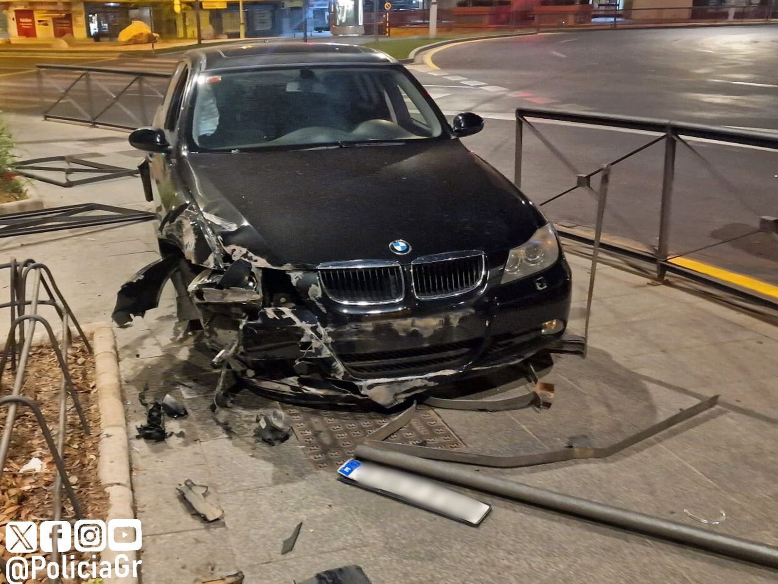 Estado en el que quedó el vehículo.