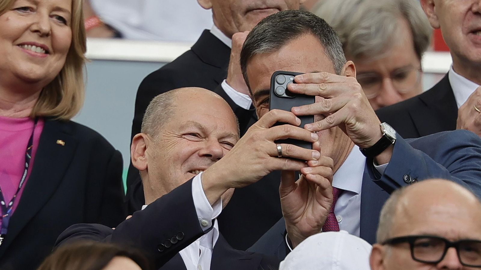 Las mejores fotos del España - Alemania